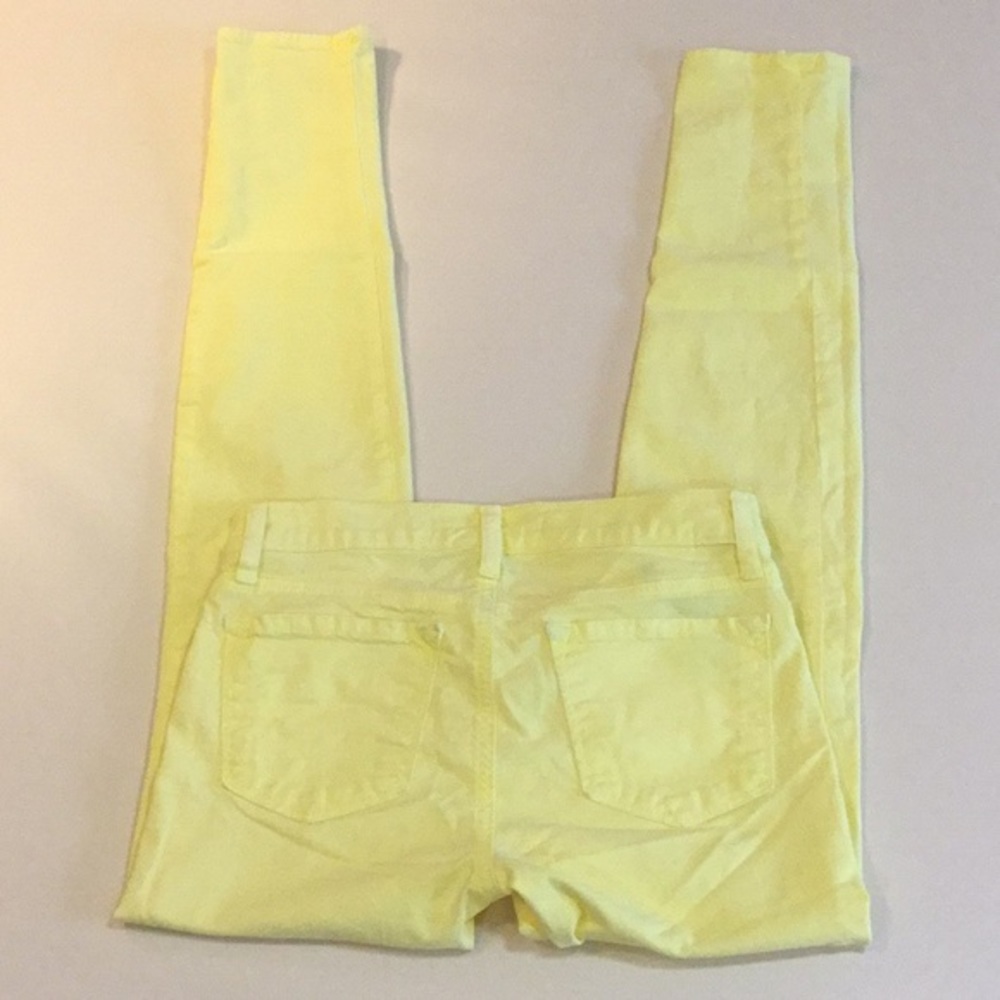 J Brand Neon Lemon Skinny Jean - Picture 3 of 6
